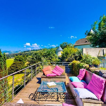 Chateau Porthos Tranquillite Des Pyrenees Lanne-en-Baretous Exteriör bild